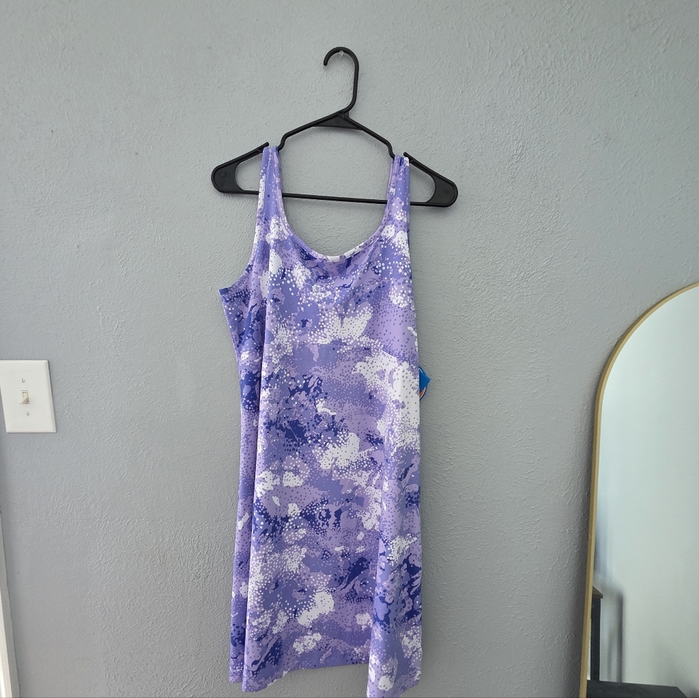 Columbia Purple and White Sun Protection Dress